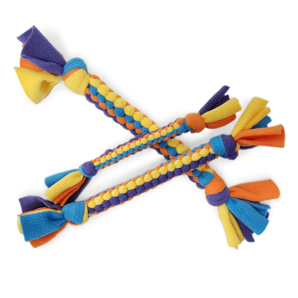 Fleece best sale dog toy
